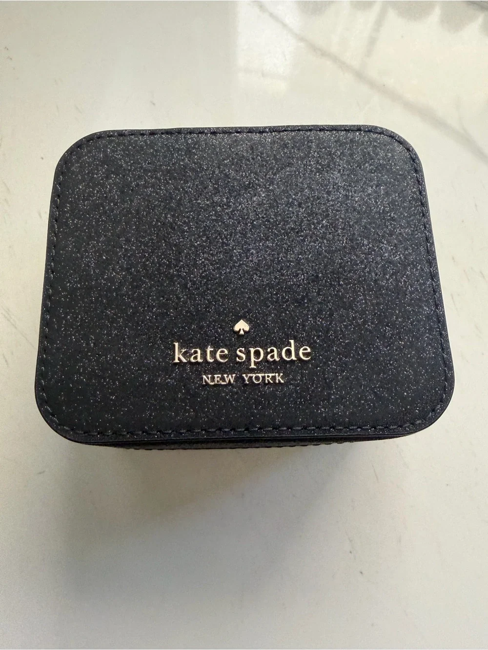 Kate Spade Glitter Jewelry Box - Picture 1 of 6